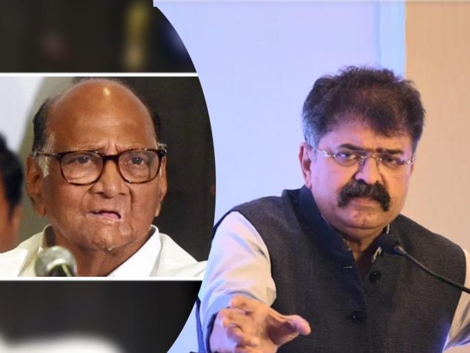 Sharad Pawar should not contest for President of India Post Here is why NCP Minister Jitendra Awhad reveals the real reason | "शरद पवार यांनी राष्ट्रपती होऊ नये, कारण..."; जितेंद्र आव्हाडांनी मांडलं वेगळंच गणित Sharad Pawar should not contest for President of India Post Here is why NCP Minister Jitendra Awhad reveals the real reason | "शरद पवार यांनी राष्ट्रपती होऊ नये, कारण..."; जितेंद्र आव्हाडांनी मांडलं वेगळंच गणित