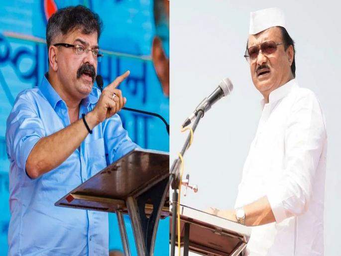 Thane Lok Sabha Election - Jitendra Awad strongly criticizes Ajit Pawar, Eknath Shinde | ...मग तुझ्या पोराला निवडून का आणला नाही?; जितेंद्र आव्हाडांचा अजित पवारांवर हल्लाबोल Thane Lok Sabha Election - Jitendra Awad strongly criticizes Ajit Pawar, Eknath Shinde | ...मग तुझ्या पोराला निवडून का आणला नाही?; जितेंद्र आव्हाडांचा अजित पवारांवर हल्लाबोल