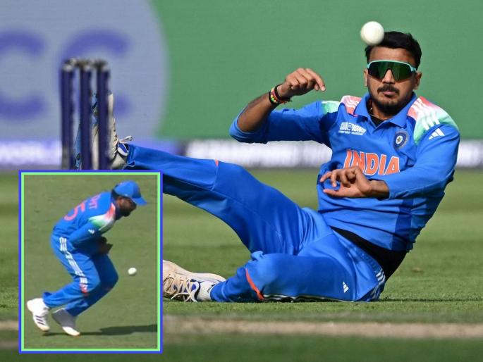 champions trophy 2025 Not just a hat-trick, Axar Patel lost a lot; dropping a catch from Rohit Sharma cost so much axar patel missed chance to make history | केवळ हॅट्रिकच नाही, अक्षर पटेलनं बरंच काही गमावलं; रोहित शर्माचं एक झेल सोडणं एवढं महागात पडलं!