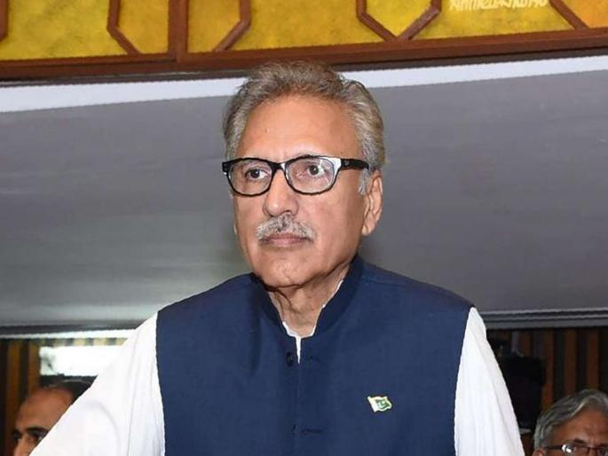 No difference between Kashmiris and Pakistanis, Pakistan's President Arif Alvi | काश्मिरी आणि पाकिस्तानी एकच, त्यांच्या दु:खाने आम्हाला अश्रू, पाकचे राष्ट्राध्यक्ष आरिफ आल्वी यांची कुरापत No difference between Kashmiris and Pakistanis, Pakistan's President Arif Alvi | काश्मिरी आणि पाकिस्तानी एकच, त्यांच्या दु:खाने आम्हाला अश्रू, पाकचे राष्ट्राध्यक्ष आरिफ आल्वी यांची कुरापत