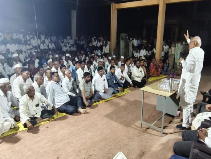 Purandar Airport will be built on our dead bodies B. G. Kolse-Patil warns the central government | 'पुरंदर विमानतळ हे आमच्या प्रेतावरूनच होईल', बी. जी. कोळसे-पाटील यांचा सरकारला इशारा Purandar Airport will be built on our dead bodies B. G. Kolse-Patil warns the central government | 'पुरंदर विमानतळ हे आमच्या प्रेतावरूनच होईल', बी. जी. कोळसे-पाटील यांचा सरकारला इशारा