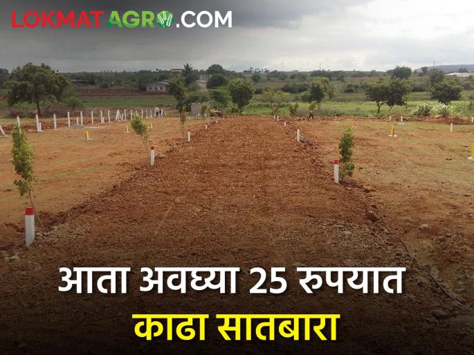 Why Talathi Office for Satbara? Now by counting Rs. 25... | सातबारासाठी तलाठी कार्यालय कशाला? आता २५ रुपये मोजून...