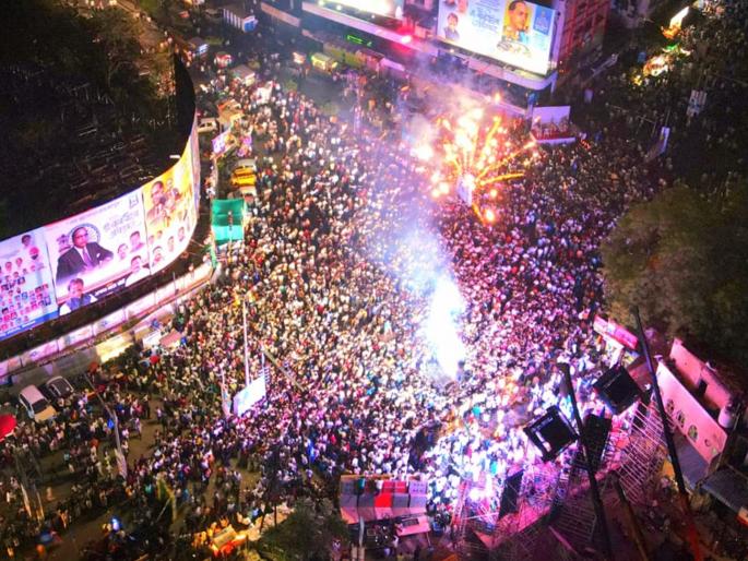 Bhimsagar rises in Chhatrapati Sambhajinagar; This year, the magic of 'AI' will be used in the procession | छत्रपती संभाजीनगरात उसळला भीमसागर; मिरवणुकीत यंदा ‘एआय’ची जादू Bhimsagar rises in Chhatrapati Sambhajinagar; This year, the magic of 'AI' will be used in the procession | छत्रपती संभाजीनगरात उसळला भीमसागर; मिरवणुकीत यंदा ‘एआय’ची जादू