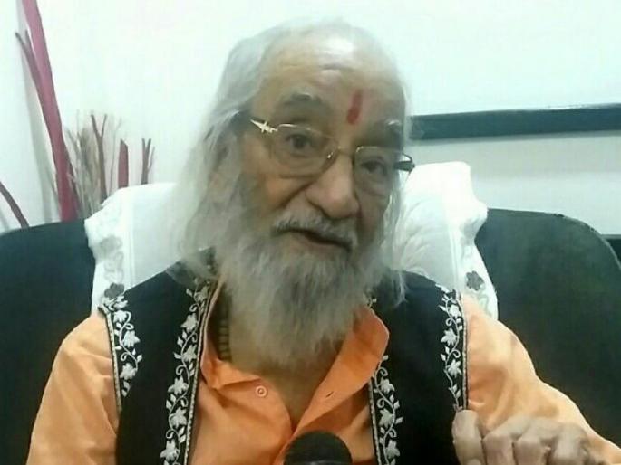 Language pride is like breathlessness: Babasaheb Purandare | भाषेचा अभिमान हा श्वासोच्छ्वासासारखा : बाबासाहेब पुरंदरे Language pride is like breathlessness: Babasaheb Purandare | भाषेचा अभिमान हा श्वासोच्छ्वासासारखा : बाबासाहेब पुरंदरे