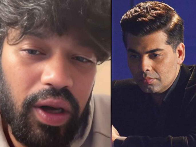 karan johar reacts to babil khan s viral emotional video says i was panicked | बाबिल खानचा व्हिडिओ पाहून धक्काच बसला, करण जोहरचं वक्तव्य; म्हणाला, "माझीही मुलं..." karan johar reacts to babil khan s viral emotional video says i was panicked | बाबिल खानचा व्हिडिओ पाहून धक्काच बसला, करण जोहरचं वक्तव्य; म्हणाला, "माझीही मुलं..."