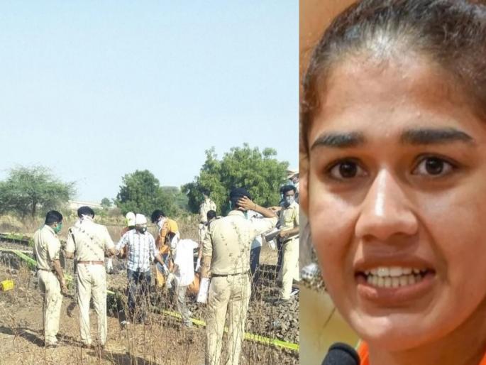 Wrestler Babita phogat's tweet on Aurangabad train accident, said ... svg | औरंगाबाद रेल्वे दुर्घटनेवर कुस्तीपटू बबिता फोगाटचं ट्विट, म्हणाली... Wrestler Babita phogat's tweet on Aurangabad train accident, said ... svg | औरंगाबाद रेल्वे दुर्घटनेवर कुस्तीपटू बबिता फोगाटचं ट्विट, म्हणाली...