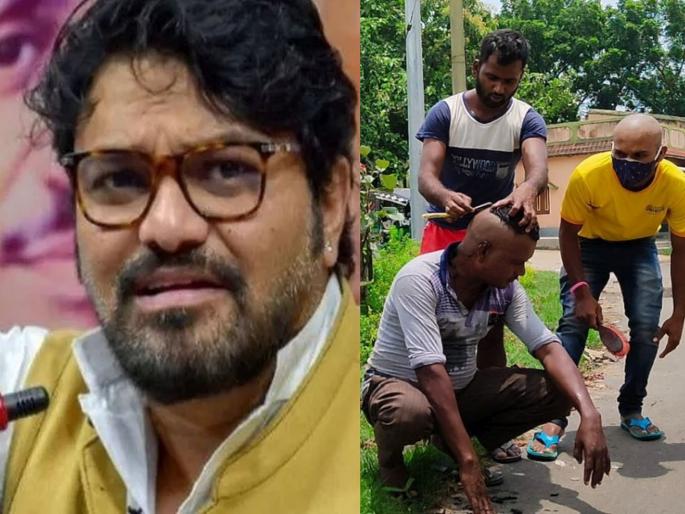 BJP MP Babul Supriyo Adopted siddhbadi village; villagers head shaved after resignation | Babul Supriyo: बाबुल सुप्रियोंनी फसवले; राजीनाम्यानंतर दत्तक गावच्या रहिवाशांनी मुंडन केले BJP MP Babul Supriyo Adopted siddhbadi village; villagers head shaved after resignation | Babul Supriyo: बाबुल सुप्रियोंनी फसवले; राजीनाम्यानंतर दत्तक गावच्या रहिवाशांनी मुंडन केले