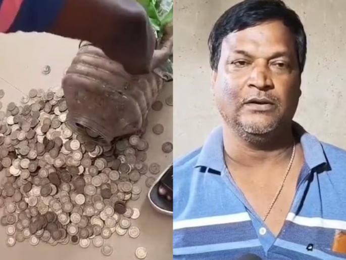 Midnapore tea shop owner father arrived scooty showroom drum full of coins saved daughter dream ride | बापमाणूस! ४ वर्षे जमा केली १०-१० रुपयांची नाणी; चहावाल्याने लेकीचं स्वप्न केलं पूर्ण, घेतली स्कूटी