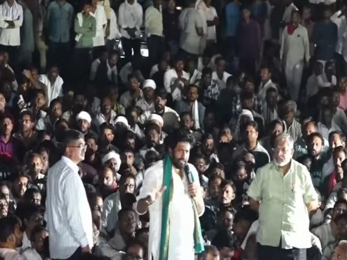 Mahadev Jankar, Raju Shetty, Bachchu Kadu from the farmers march target CM Devendra Fadnavis | शेतकऱ्यांचा मोठा आक्रोश! "सुरुवात फडणवीसांनी केली, शेवट आम्ही करणार, आम्हाला जेलमध्ये टाका" Mahadev Jankar, Raju Shetty, Bachchu Kadu from the farmers march target CM Devendra Fadnavis | शेतकऱ्यांचा मोठा आक्रोश! "सुरुवात फडणवीसांनी केली, शेवट आम्ही करणार, आम्हाला जेलमध्ये टाका"