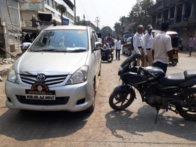 The firing on the leader of Mathadi organization | बदलापुरात माथाडी संघटनेच्या पदाधिकाऱ्यावर गोळीबार The firing on the leader of Mathadi organization | बदलापुरात माथाडी संघटनेच्या पदाधिकाऱ्यावर गोळीबार