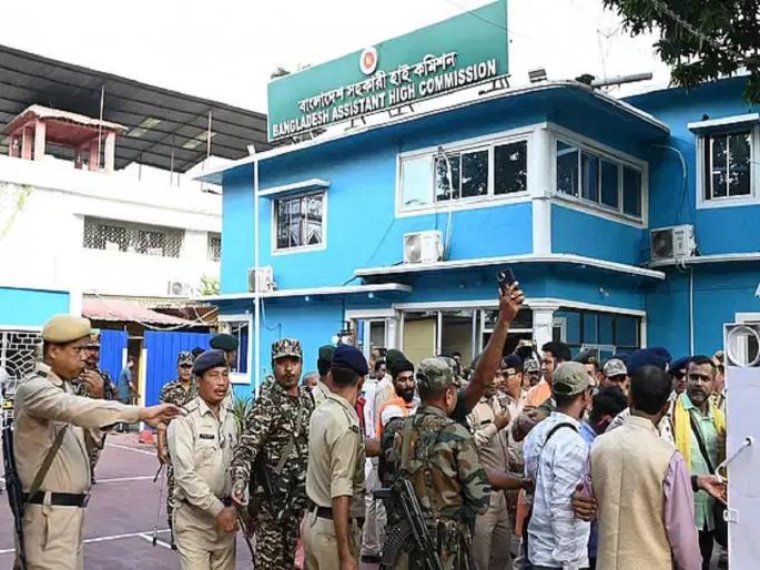 Attack on Bangladesh High Commission; The Ministry of External Affairs expressed its concern, security has also been increased | बांग्लादेश उच्चायुक्तालयावर हल्ला; परराष्ट्र मंत्रालयाने व्यक्त केली चिंता, सुरक्षाही वाढवली Attack on Bangladesh High Commission; The Ministry of External Affairs expressed its concern, security has also been increased | बांग्लादेश उच्चायुक्तालयावर हल्ला; परराष्ट्र मंत्रालयाने व्यक्त केली चिंता, सुरक्षाही वाढवली