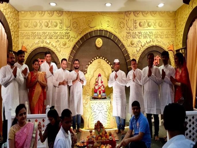 Ganesh Festival Celebrations In Bahrain | पुण्यातील मानाच्या गणपतीचा बहरीनमध्ये गजर, साई मंदिराच्या देखाव्यात विराजमान झाला दगडूशेठचा बाप्पा! Ganesh Festival Celebrations In Bahrain | पुण्यातील मानाच्या गणपतीचा बहरीनमध्ये गजर, साई मंदिराच्या देखाव्यात विराजमान झाला दगडूशेठचा बाप्पा!