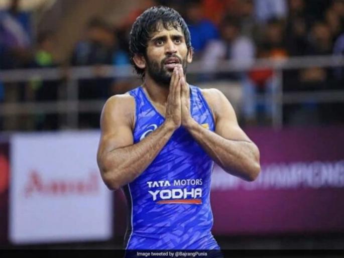 Bajrang Punia To Donate Six Months Salary To Combat Coronavirus svg | कोरोनाशी मुकाबला; भारताच्या कुस्तीपटूनं दिला सहा महिन्यांचा पगार   Bajrang Punia To Donate Six Months Salary To Combat Coronavirus svg | कोरोनाशी मुकाबला; भारताच्या कुस्तीपटूनं दिला सहा महिन्यांचा पगार