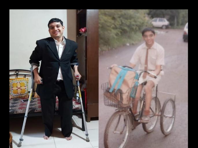 Judge Nikhil Baji inspirational journey overcoming cerebral palsy | सेरेब्रल पाल्सीला झुगारून न्यायाधीशपदापर्यंत 'बाजी' मारणाऱ्या निखीलची गोष्ट