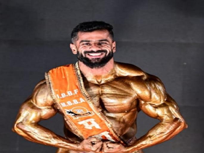 Vishwanath Bakali from Sangli won the 'Maharashtra Shri' title in the bodybuilding competition | सांगलीचा विश्वनाथ बकाली ठरला ‘महाराष्ट्र श्री’, तब्बल ३५ वर्षांनंतर मिळाला बहुमान  Vishwanath Bakali from Sangli won the 'Maharashtra Shri' title in the bodybuilding competition | सांगलीचा विश्वनाथ बकाली ठरला ‘महाराष्ट्र श्री’, तब्बल ३५ वर्षांनंतर मिळाला बहुमान