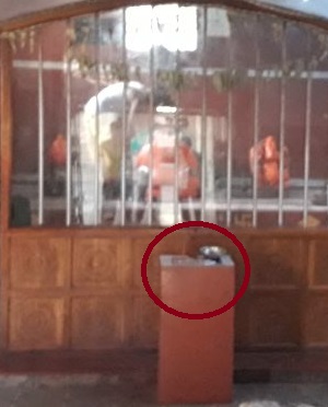 The brave theft in Balambika temple of Balmatalkali | बालमटाकळी येथील बालंबिका मंदिरात धाडसी चोरी The brave theft in Balambika temple of Balmatalkali | बालमटाकळी येथील बालंबिका मंदिरात धाडसी चोरी