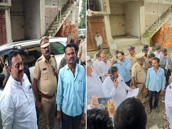 Latur: On a phone call from distressed farmers, the Cooperative Minister Balasaheb Patil visited the Chakur Agriculture Office | शेतकऱ्यांच्या एका फोनवर सहकारमंत्री चाकूर कृषी कार्यालयात आले; अधिकाऱ्यांची झाडाझडती... Latur: On a phone call from distressed farmers, the Cooperative Minister Balasaheb Patil visited the Chakur Agriculture Office | शेतकऱ्यांच्या एका फोनवर सहकारमंत्री चाकूर कृषी कार्यालयात आले; अधिकाऱ्यांची झाडाझडती...