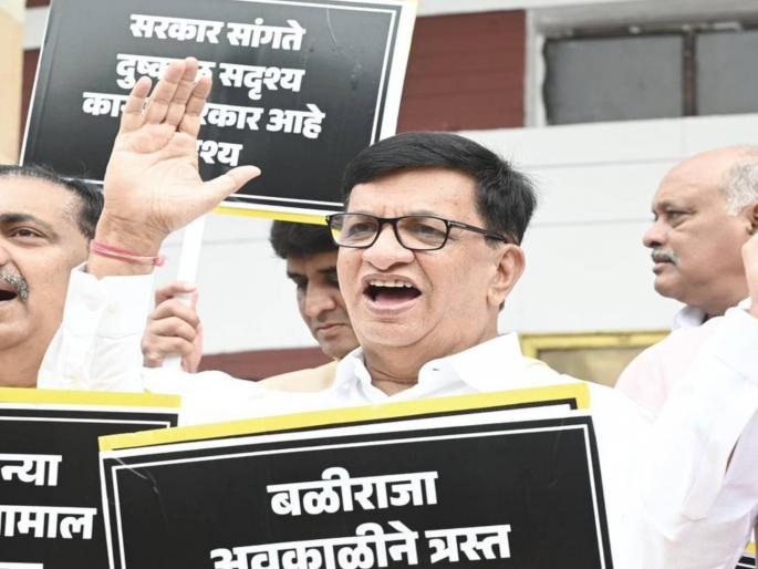 congress balasaheb thorat criticised state govt over farmers compensation in winter session of maharashtra 2023 | “शेतकऱ्यांच्या प्रश्नावर सरकार असंवेदनशील”; बाळासाहेब थोरात यांचे टीकास्त्र congress balasaheb thorat criticised state govt over farmers compensation in winter session of maharashtra 2023 | “शेतकऱ्यांच्या प्रश्नावर सरकार असंवेदनशील”; बाळासाहेब थोरात यांचे टीकास्त्र