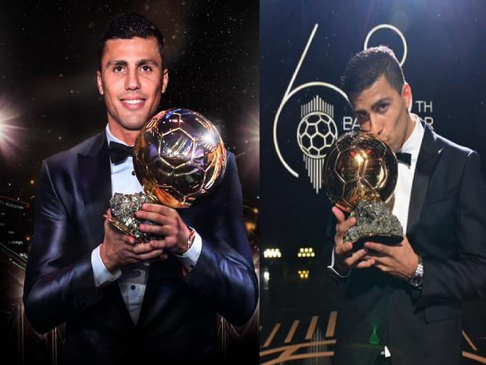Rodri wins Ballon d’Or 2024, becomes first Manchester City player to do so | Ballon d’Or 2024: फुटबॉल जगतातील मानाचा पुरस्कार जिंकत Rodri नं रचला इतिहास Rodri wins Ballon d’Or 2024, becomes first Manchester City player to do so | Ballon d’Or 2024: फुटबॉल जगतातील मानाचा पुरस्कार जिंकत Rodri नं रचला इतिहास