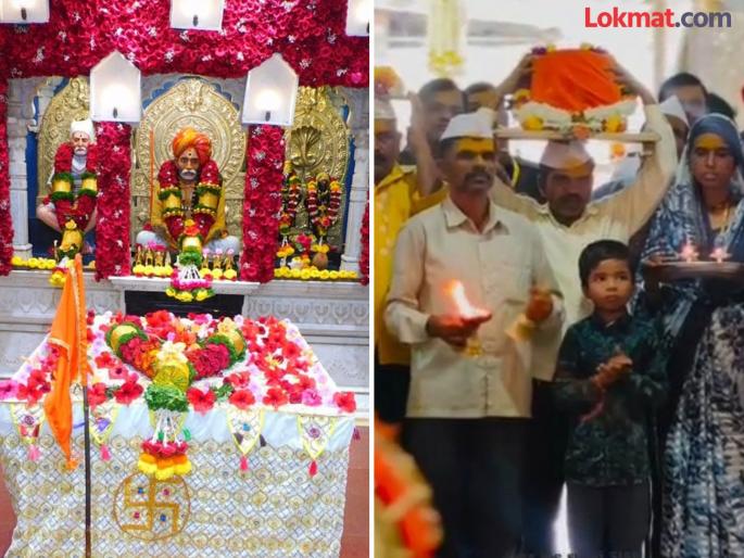 The 59th death anniversary of Saint Sadguru Balumam was celebrated with enthusiasm in Adamapur kolhapur | Kolhapur: आदमापूर येथे बाळूमामांच्या पुण्यतिथी उत्सवाला भाविकांची गर्दी The 59th death anniversary of Saint Sadguru Balumam was celebrated with enthusiasm in Adamapur kolhapur | Kolhapur: आदमापूर येथे बाळूमामांच्या पुण्यतिथी उत्सवाला भाविकांची गर्दी