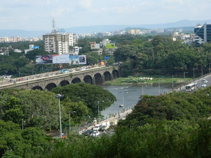 A new road will be built along the river between Sangam Bridge and Bundgarden Bridge. | संगम पूल ते बंडगार्डन पूल या दरम्यान नदीकाठी होणार नवीन रस्ता A new road will be built along the river between Sangam Bridge and Bundgarden Bridge. | संगम पूल ते बंडगार्डन पूल या दरम्यान नदीकाठी होणार नवीन रस्ता
