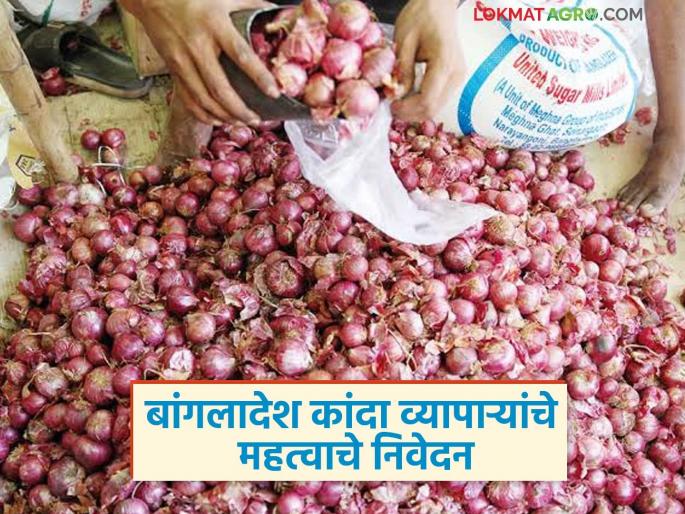 Latest news Kanda Niryat Issue Important statement from Bangladesh onion importers to local government | बांगलादेश कांदा आयातदारांकडून स्थानिक सरकारला महत्वाचं निवेदन, काय आहे हे पत्र?  Latest news Kanda Niryat Issue Important statement from Bangladesh onion importers to local government | बांगलादेश कांदा आयातदारांकडून स्थानिक सरकारला महत्वाचं निवेदन, काय आहे हे पत्र?