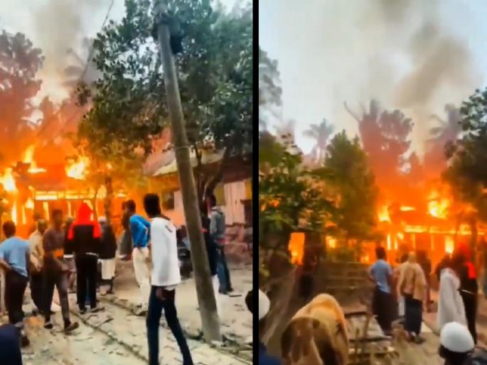 Bangladesh Violence: VIDEO: Another Hindu murdered in Bangladesh; Locked in house and burnt, claims Amit Malviya | VIDEO: बांगलादेशात आणखी एका हिंदूची हत्या; घरात कोंडून जाळले, अमित मालवीयंचा दावा... Bangladesh Violence: VIDEO: Another Hindu murdered in Bangladesh; Locked in house and burnt, claims Amit Malviya | VIDEO: बांगलादेशात आणखी एका हिंदूची हत्या; घरात कोंडून जाळले, अमित मालवीयंचा दावा...