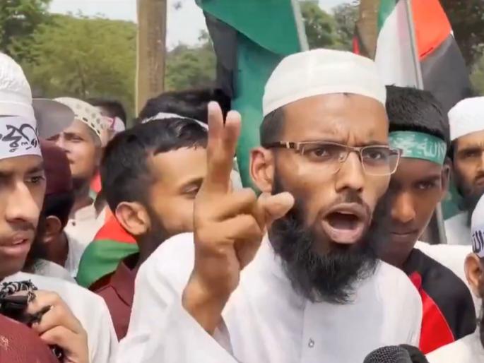 I will cross the border and go to India and kill Hindus Who is spreading the hatred in Bangladesh Where does this teaching come from Hate speech goes viral | 'मैं बॉर्डर तोडकर भारत में घुस जाऊंगा और हिंदुओं को...', बांगलादेशात कोण पसरवतंय असा द्वेष? कुठून मिळते ही शिकवण? हेट स्पीच व्हायरल I will cross the border and go to India and kill Hindus Who is spreading the hatred in Bangladesh Where does this teaching come from Hate speech goes viral | 'मैं बॉर्डर तोडकर भारत में घुस जाऊंगा और हिंदुओं को...', बांगलादेशात कोण पसरवतंय असा द्वेष? कुठून मिळते ही शिकवण? हेट स्पीच व्हायरल