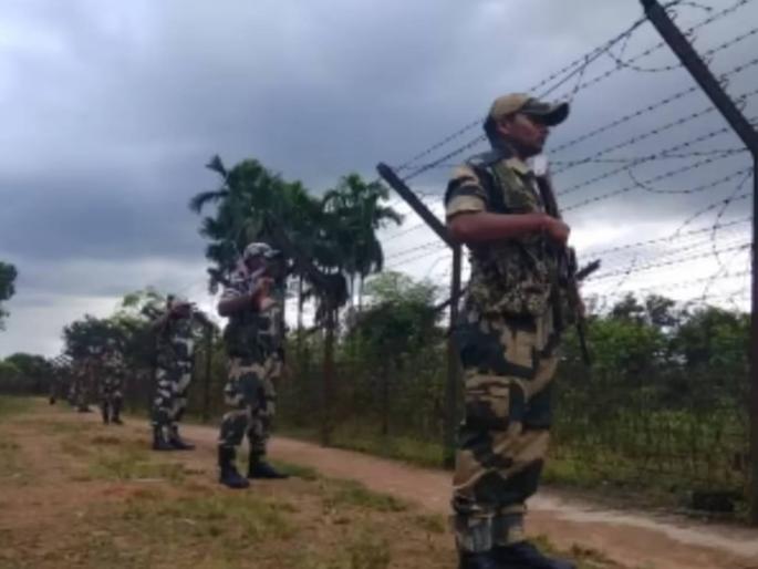 BSF alert, major infiltration plot foiled; More than 24 Bangladeshis expelled | बीएसएफ अलर्ट, घुसखोरीचा मोठा कट उधळला; २४ हून अधिक बांगलादेशींना हाकलले BSF alert, major infiltration plot foiled; More than 24 Bangladeshis expelled | बीएसएफ अलर्ट, घुसखोरीचा मोठा कट उधळला; २४ हून अधिक बांगलादेशींना हाकलले
