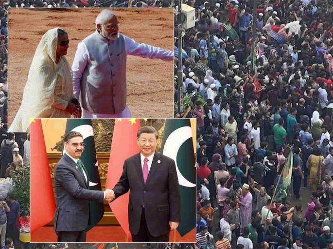 Pakistan intelligence agency ISI and China are behind the violence in Bangladesh | भारताची अडचण वाढवण्यासाठी पेटवलं बांगलादेश?; हिंसाचारासाठी चीन-पाकिस्ताने योजना आखल्याचा दावा Pakistan intelligence agency ISI and China are behind the violence in Bangladesh | भारताची अडचण वाढवण्यासाठी पेटवलं बांगलादेश?; हिंसाचारासाठी चीन-पाकिस्ताने योजना आखल्याचा दावा