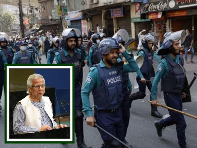 Roads in Bangladesh turn into camps, large army deployed outside Mohammad Yunus's house; Know the full story | बांगलादेशात रस्त्यांना छावणीचं स्वरूप, मोहम्मद युनूस यांच्या घराबाहेर मोठा फौज फाटा; जाणून घ्या संपूर्ण प्रकरण Roads in Bangladesh turn into camps, large army deployed outside Mohammad Yunus's house; Know the full story | बांगलादेशात रस्त्यांना छावणीचं स्वरूप, मोहम्मद युनूस यांच्या घराबाहेर मोठा फौज फाटा; जाणून घ्या संपूर्ण प्रकरण