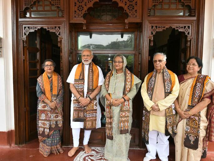 We are writing golden chapter in India-Bangladesh relationship: PM Modi  | ...हा तर भारत- बांगलादेश यांच्या संबंधातील सुवर्ण अध्याय- पंतप्रधान नरेंद्र मोदी We are writing golden chapter in India-Bangladesh relationship: PM Modi  | ...हा तर भारत- बांगलादेश यांच्या संबंधातील सुवर्ण अध्याय- पंतप्रधान नरेंद्र मोदी