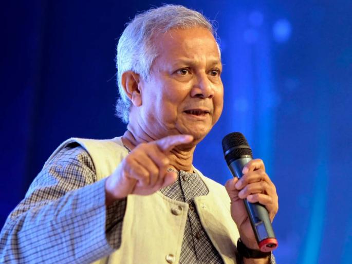 Bangladesh's Mohammad Yunus changed his tune said Heartfelt thanks to India what is the real reason? | बांगलादेशच्या मोहम्मद युनूस यांचे सूर बदलले, म्हणाले, 'भारताचे मनापासून आभार...', नेमकं कारण काय? Bangladesh's Mohammad Yunus changed his tune said Heartfelt thanks to India what is the real reason? | बांगलादेशच्या मोहम्मद युनूस यांचे सूर बदलले, म्हणाले, 'भारताचे मनापासून आभार...', नेमकं कारण काय?