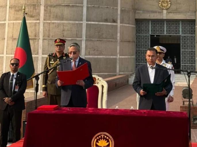 Sheikh Hasina era is over! Tariq Rahman's new cabinet in Bangladesh; 41 out of 50 faces are new | शेख हसीना युग संपले! बांगलादेशात तारिक रहमान यांचे नवे मंत्रिमंडळ; ५० पैकी ४१ चेहरे नवीन Sheikh Hasina era is over! Tariq Rahman's new cabinet in Bangladesh; 41 out of 50 faces are new | शेख हसीना युग संपले! बांगलादेशात तारिक रहमान यांचे नवे मंत्रिमंडळ; ५० पैकी ४१ चेहरे नवीन