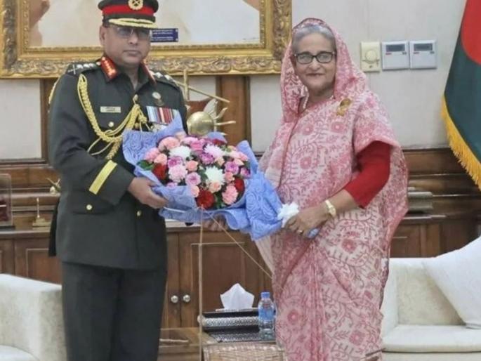 Bangladesh is going to have another upheaval! Sheikh Hasina's close aide is preparing to clip the wings of Army Chief Mohammad Yunus | बांगलादेशमध्ये पुन्हा एकदा उलटफेर होणार! शेख हसीनांचे जवळचे लष्करप्रमुख मोहम्मद युनूस यांचे पंख छाटण्याच्या तयारीत Bangladesh is going to have another upheaval! Sheikh Hasina's close aide is preparing to clip the wings of Army Chief Mohammad Yunus | बांगलादेशमध्ये पुन्हा एकदा उलटफेर होणार! शेख हसीनांचे जवळचे लष्करप्रमुख मोहम्मद युनूस यांचे पंख छाटण्याच्या तयारीत