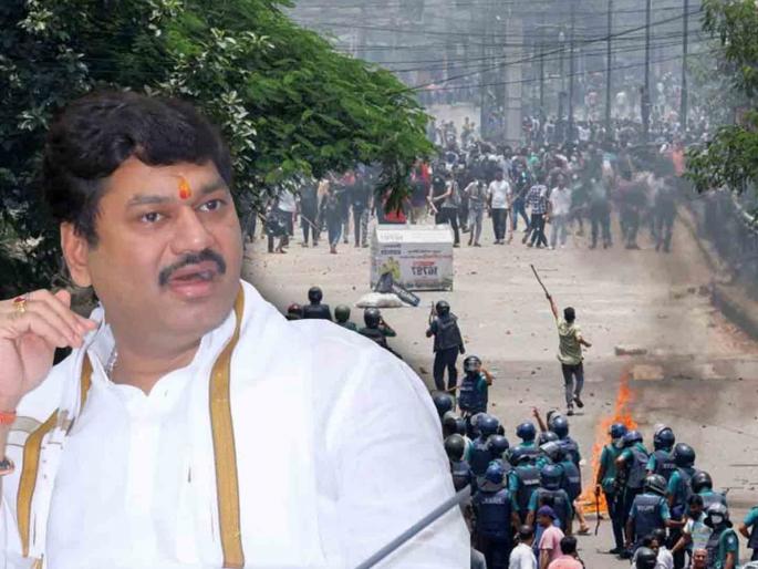 Dhananjay Munde request to the central government to evacuate the Maharashtra player stuck during the agitation in Bangladesh | बांगलादेशात महाराष्ट्राच्या खेळाडूवर मोठं संकट; तात्काळ शस्त्रक्रियेसाठी देशात आणण्याची धनंजय मुंडेंची विनंती Dhananjay Munde request to the central government to evacuate the Maharashtra player stuck during the agitation in Bangladesh | बांगलादेशात महाराष्ट्राच्या खेळाडूवर मोठं संकट; तात्काळ शस्त्रक्रियेसाठी देशात आणण्याची धनंजय मुंडेंची विनंती