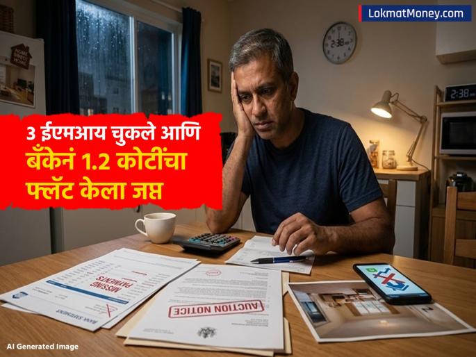 EMI Default Missed only 3 EMIs and bank auctioned flat worth rs 1 2 crore in 95 lakhs 8 years of investment wasted viral social media story | EMI Default: केवळ ३ EMI चुकले आणि ₹१.२ कोटी रुपयांच्या फ्लॅटवर सोडावं लागलं पाणी; ८ वर्षांची गुंतवणूक वाया EMI Default Missed only 3 EMIs and bank auctioned flat worth rs 1 2 crore in 95 lakhs 8 years of investment wasted viral social media story | EMI Default: केवळ ३ EMI चुकले आणि ₹१.२ कोटी रुपयांच्या फ्लॅटवर सोडावं लागलं पाणी; ८ वर्षांची गुंतवणूक वाया