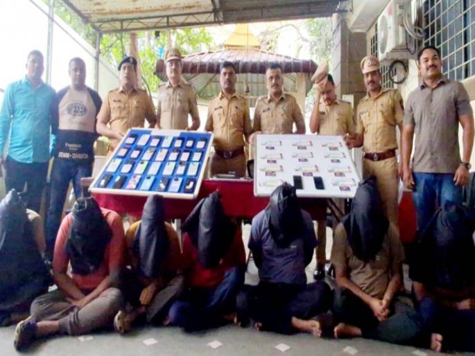 Shantinagar police arrest interstate gang of 7 cyber fraudsters | सायबर फसवणुक करणाऱ्या ७ जणांच्या आंतरराज्यीय टोळीला शांतीनगर पोलिसांनी केली अटक Shantinagar police arrest interstate gang of 7 cyber fraudsters | सायबर फसवणुक करणाऱ्या ७ जणांच्या आंतरराज्यीय टोळीला शांतीनगर पोलिसांनी केली अटक