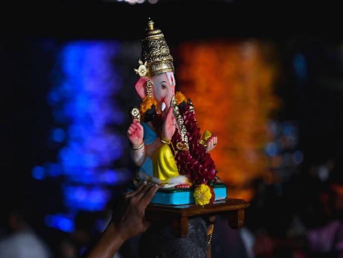 413 immersion ponds at 211 locations Preparations for Bappa's farewell are complete in Nagpur | २११ ठिकाणी ४१३ विसर्जन तलाव; नागपुरात बाप्पांच्या निरोपाची तयारी पूर्ण 413 immersion ponds at 211 locations Preparations for Bappa's farewell are complete in Nagpur | २११ ठिकाणी ४१३ विसर्जन तलाव; नागपुरात बाप्पांच्या निरोपाची तयारी पूर्ण