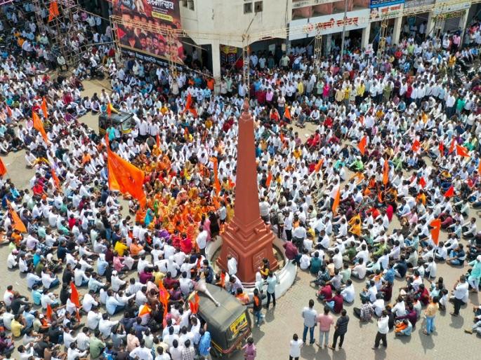 "Ajit Pawar should get out of power..."; Protest march in Baramati, 1 month 'ultimatum' for reservation | "अजितदादा सत्तेतून बाहेर पडा..."; बारामतीत निषेध मोर्चा, आरक्षणासाठी १ महिन्याचा ‘अल्टीमेटम’ "Ajit Pawar should get out of power..."; Protest march in Baramati, 1 month 'ultimatum' for reservation | "अजितदादा सत्तेतून बाहेर पडा..."; बारामतीत निषेध मोर्चा, आरक्षणासाठी १ महिन्याचा ‘अल्टीमेटम’