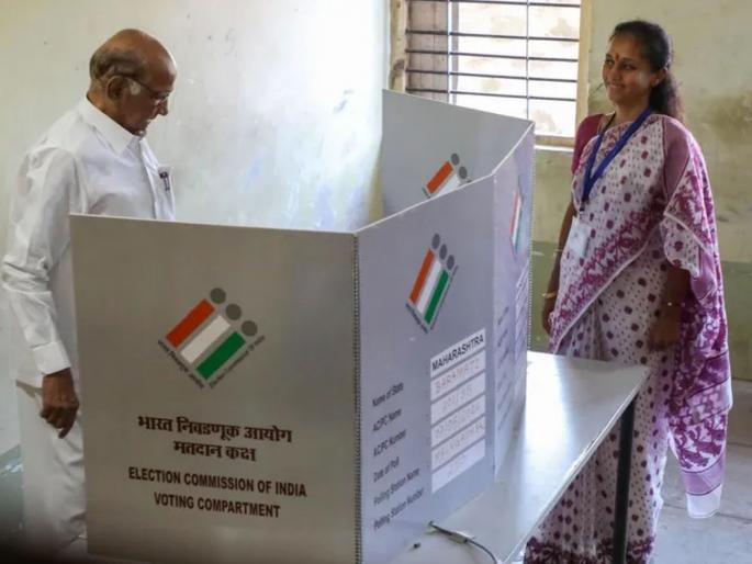 Sharad Pawar Vs. Ajit pawar Voters tired of Pawar controversy; The percentage voting turnout fell in Baramati loksabha election third phase | पवार वि. पवार वादाला मतदार कंटाळला; बारामतीत टक्का घसरला Sharad Pawar Vs. Ajit pawar Voters tired of Pawar controversy; The percentage voting turnout fell in Baramati loksabha election third phase | पवार वि. पवार वादाला मतदार कंटाळला; बारामतीत टक्का घसरला
