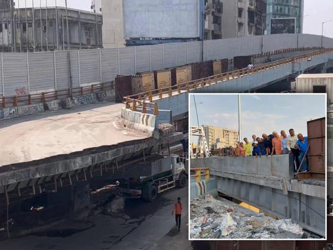 andheri gokhale bridge cannot be connected to barfiwala bridge due to no proper alignment | गोखले - बर्फीवाला पुलाचे सूत काही केल्या जमेना!  andheri gokhale bridge cannot be connected to barfiwala bridge due to no proper alignment | गोखले - बर्फीवाला पुलाचे सूत काही केल्या जमेना!