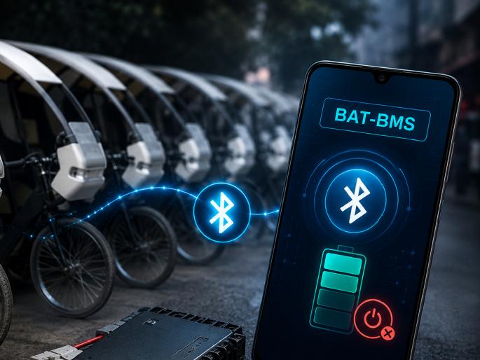 मोबाईल झाला रिमोट अन् चालती ई-रिक्षा झाली जाम! सरकारने बॅन केलेलं 'BAT BMS'  चायनीज ॲप नेमकं कसं काम करायचं? - Marathi News | Mobile has become a remote  and a running e-rickshaw