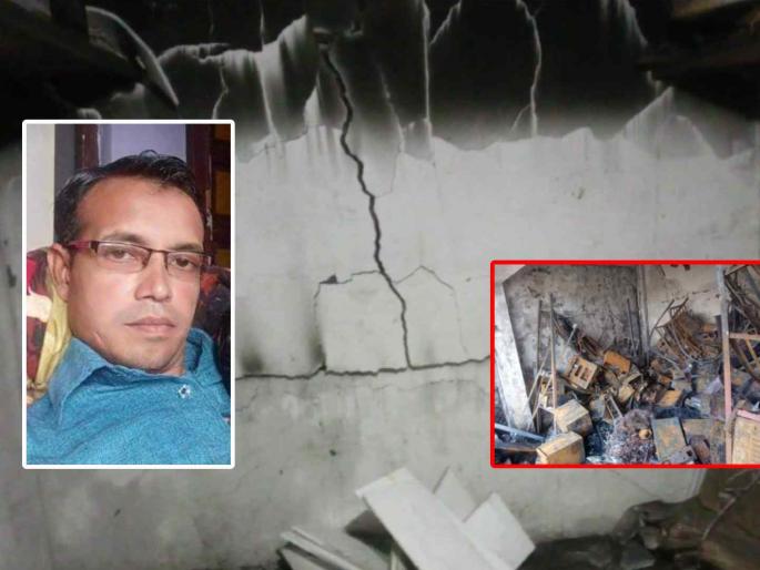Inverter battery exploded which was on charging since last night blast kills one mechanic | रात्री चार्जिंगला लावली होती इन्व्हर्टर बॅटरी, दुकान उघडताच झाला स्फोट; मेकॅनिकचा मृत्यू Inverter battery exploded which was on charging since last night blast kills one mechanic | रात्री चार्जिंगला लावली होती इन्व्हर्टर बॅटरी, दुकान उघडताच झाला स्फोट; मेकॅनिकचा मृत्यू