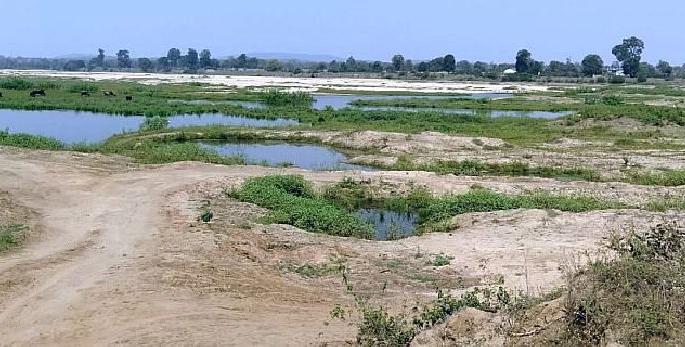 Bawanthadi river on the verge of death due to huge subsidence and smuggling of sand | धक्कादायक ! बावनथडी नदी मृत होण्याच्या मार्गावर; तस्करांच्या वॉच सिस्टीमपुढे यंत्रणा हतबल