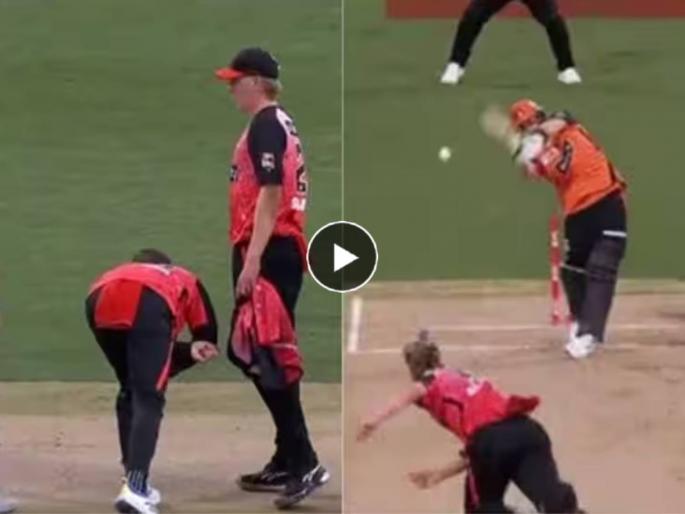 BBL 2023 T20 match called in just 7 overs due to weird reason of bad pitch condition melbourne renegades vs perth scorchers | ना पाऊस, ना लाईट्सची अडचण.. एका विचित्र कारणामुळे ७ षटकांत झालं T20 सामन्याचे 'पॅक-अप'