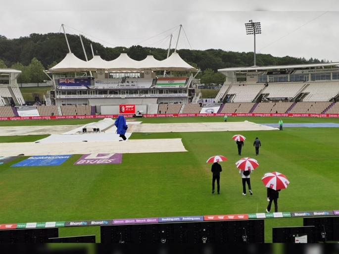 WTC final 2021 Ind vs NZ Test : Unfortunately there will be no play in the first session on Day 1 of the ICC World Test Championship final | WTC Final 2021 IND vs NZ : बीसीसीआयनं सांगितली वाईट बातमी, क्रिकेट चाहत्यांचा झाला हिरमोड 