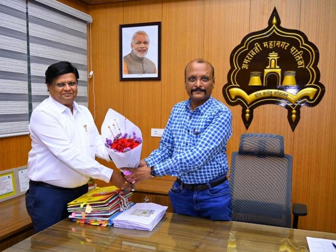 Devidas Pawar joins as Additional Commissioner of amravati municipal corporation | अमरावती महापालिकेच्या अतिरिक्त आयुक्तपदी देविदास पवार ‘जॉईन’ Devidas Pawar joins as Additional Commissioner of amravati municipal corporation | अमरावती महापालिकेच्या अतिरिक्त आयुक्तपदी देविदास पवार ‘जॉईन’