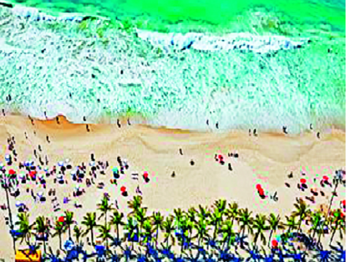 Beautiful ocean breeze | मौजमजेत समुद्रस्नान --अमेरिकन सफर Beautiful ocean breeze | मौजमजेत समुद्रस्नान --अमेरिकन सफर