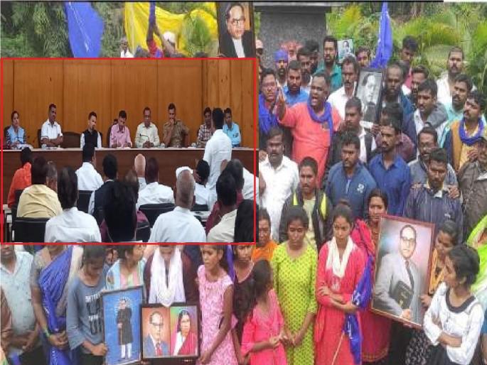 Two Gram Sevak suspended in Bedag Kaman case | बेडग कमान प्रकरणी दोघा ग्रामसेवकांवर निलंबनाची कुऱ्हाड, ग्रामसेवकाची उच्च न्यायालयात धाव Two Gram Sevak suspended in Bedag Kaman case | बेडग कमान प्रकरणी दोघा ग्रामसेवकांवर निलंबनाची कुऱ्हाड, ग्रामसेवकाची उच्च न्यायालयात धाव